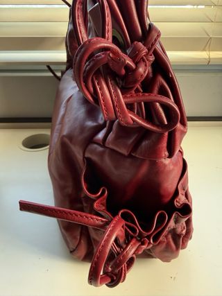 Bolso de piel rojo Coccinelle