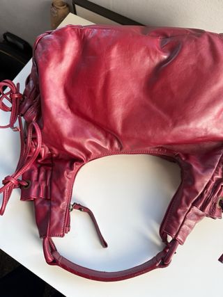 Bolso de piel rojo Coccinelle