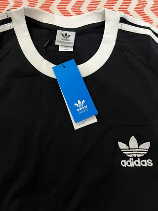 Camiseta Adidas Originals Negra Talla 4XL