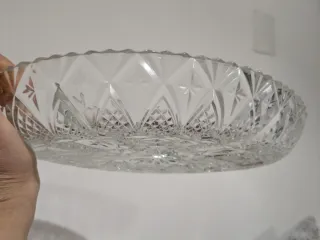 Antipastiera in vetro trasparente