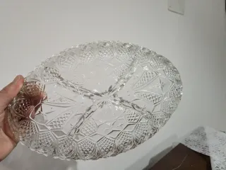 Antipastiera in vetro trasparente