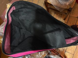 Borsa Pattini SLTAXAR Nero/Fucsia