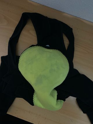 Culotte largo ciclismo Santini Negro