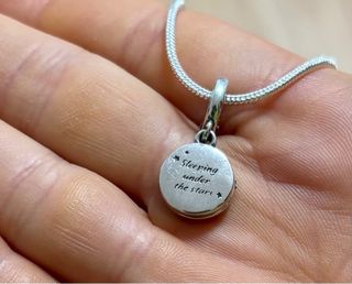 Charm Colgante Camping Luna Montaña Naturaleza