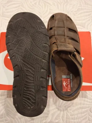 Sandalias Fluchos Marrones Hombre