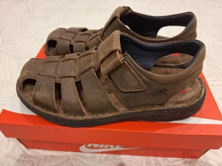 Sandalias Fluchos Marrones Hombre