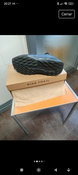 Nike Pegasus Trail 5 Gore Tex Negro