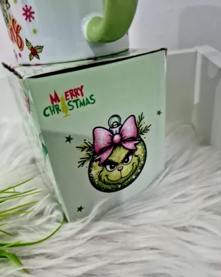 Caneca Cerâmica The Grinch Natal