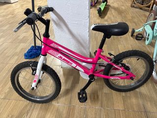 Bicicleta infantil rosa 16 Lady