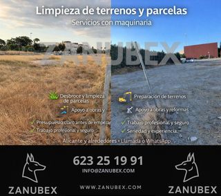 Limpieza de terrenos y parcelas
