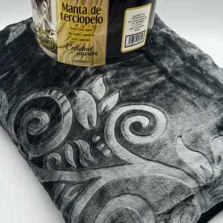 Manta terciopelo cama de matrimonio 135/150 cm