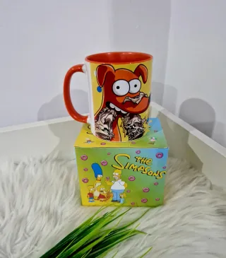Caneca The Simpsons Amarela e Vermelha
