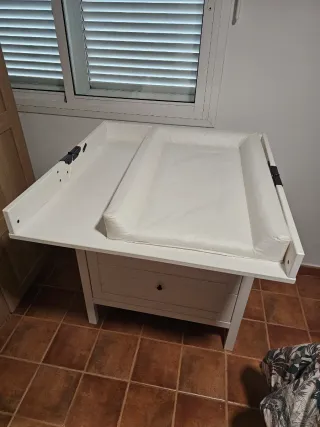 Cómoda cambiador bebé