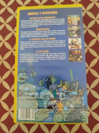 Los Simpson Dan la Nota VHS Español