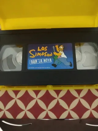 Los Simpson Dan la Nota VHS Español