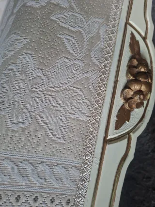 Tresillo Victoriano Antiguo Tallado