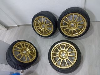 Llantas Evo Corse Doradas ll18x8-t5x108 Renault