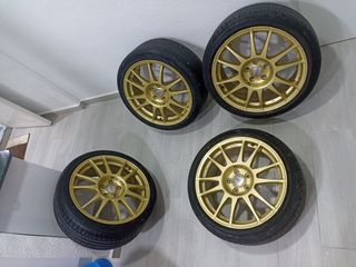 Llantas Evo Corse Doradas ll18x8-t5x108 Renault