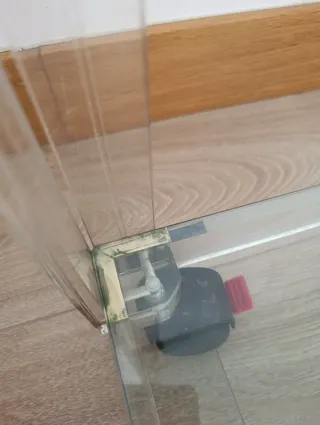 Mueble bar cristal con ruedas