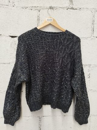 Jersey Desigual Mujer Negro Multicolor