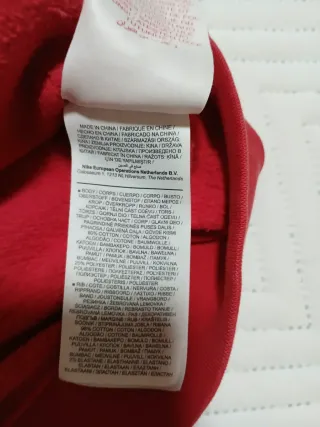 Sudadera Nike Air Roja