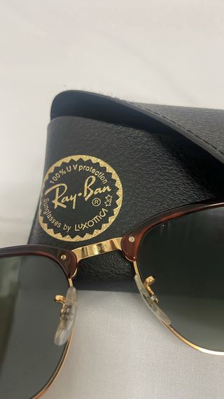 Gafas de sol Ray-Ban Marrones y Doradas