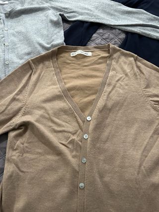 3 chaquetas rebecas talla XS y S