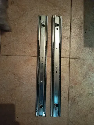 Guías telescópicas 45cm (2 unidades)