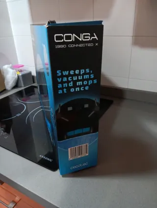 Caja Robot Aspirador Conga 1990