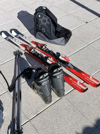 Esquís Decathlon (2 usos)