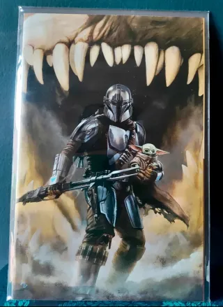 The Mandalorian #1 Adi Granov comic NYCC 23