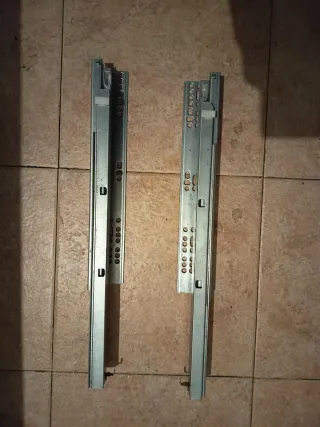 Guías telescópicas cajón 45cm (2 unidades)