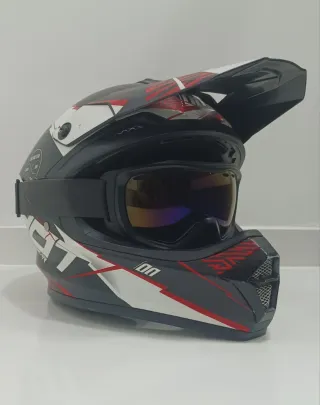 Casco Cross SHOT RACE GEAR Talla L