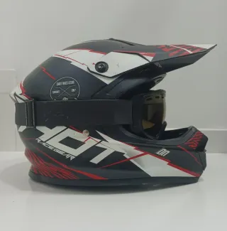 Casco Cross SHOT RACE GEAR Talla L