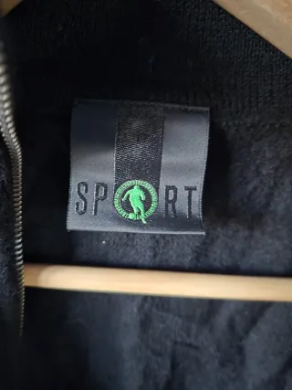 Chaqueta Negra Cremallera