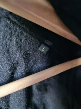 Chaqueta Negra Cremallera