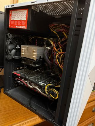 Torre PC Ordenador Gaming Blanca