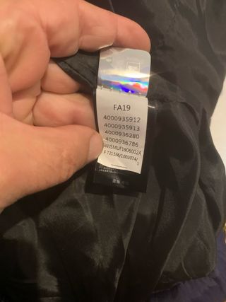 Chaqueta The North Face Talla XL Negra/Azul