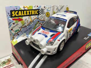 Scalextric Ford Focus C. Sainz #6 Rally Montecarlo