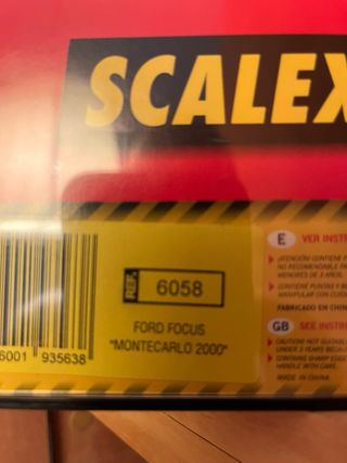 Scalextric Ford Focus C. Sainz #6 Rally Montecarlo