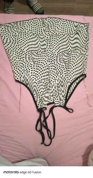 Blusa Rayas Rosas y Blancas