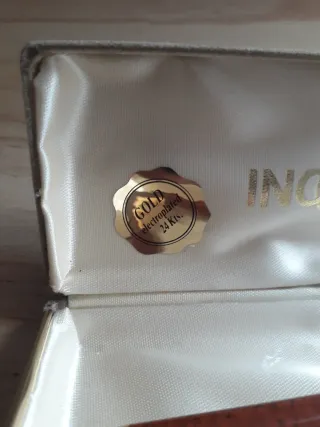 Bolígrafo Inoxcrom Chapado Oro