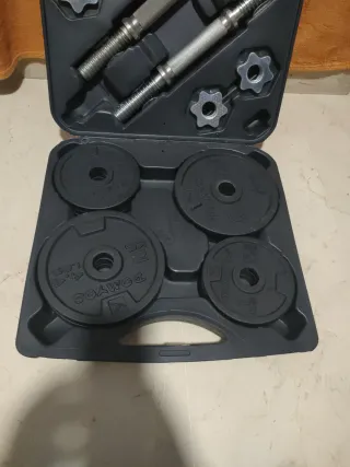 Kit Mancuernas 20kg Decathlon