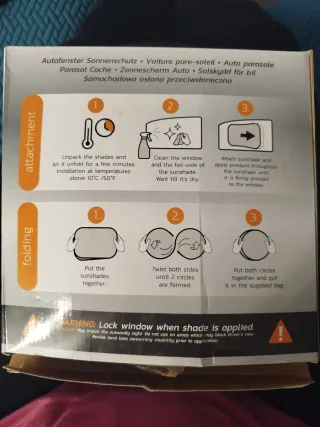 2x Parasoles Coche Caramaz Infantil