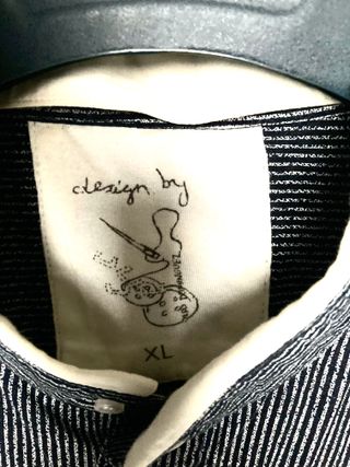 Camisa Adolfo Dominguez Rayas Negras