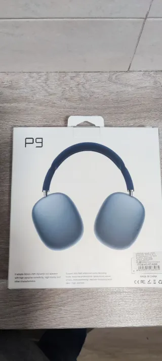 Auriculares P9 Azul Marino