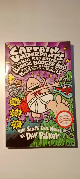 Pack 5 libros del capitan calzoncillos en inglés