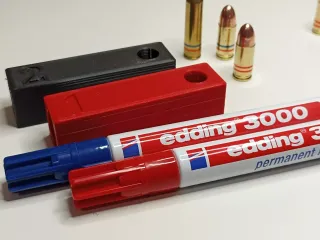 Guía Marcador Vainas 9mm 222 Rem 2 Unidades