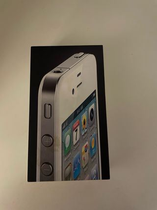 iPhone 4 Blanco con Cargador y caja