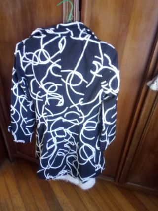 Abrigo/Levita Desigual Estampada T.36/38